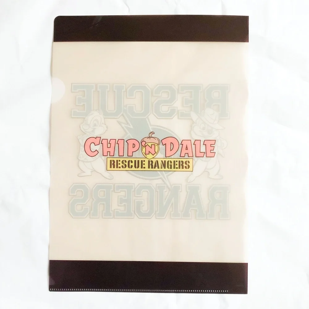 Disney Rescue Rangers Chip N Dale Clear Folder